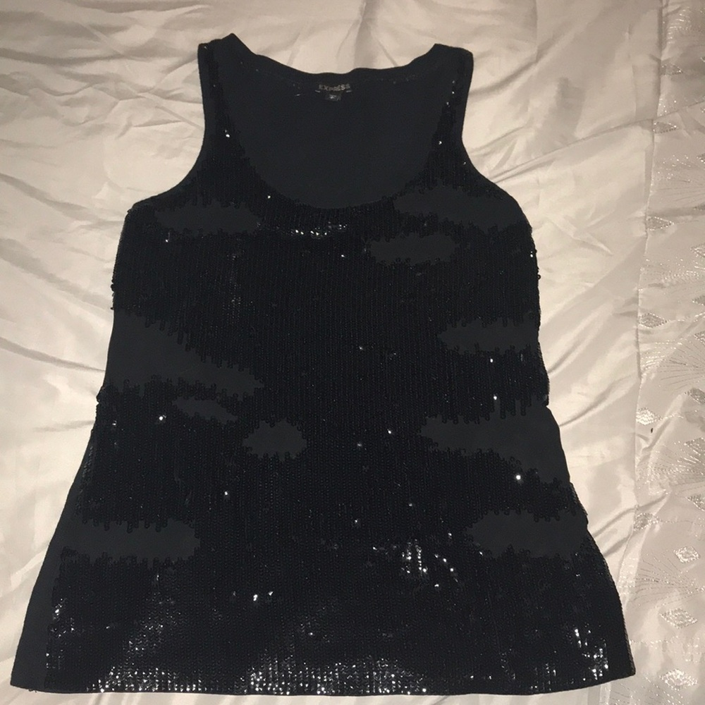 Express Sequin Tank